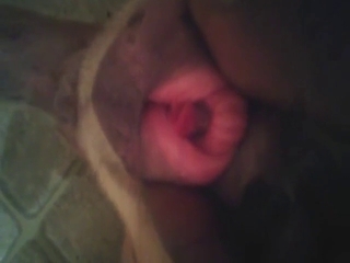 Dog is going to show off its vag and orgasm too